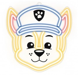 PawPatrolNeonLEDChaseWandlampGSM189317