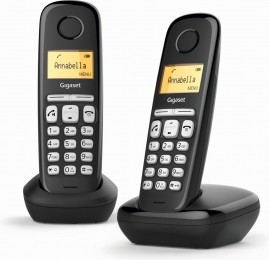 GigasetA220Duov2-DuoDECTtelefoon-Zwart