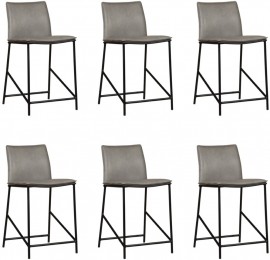 Setvan6LerenbarkrukkenFavorlaag-EchtleerIndustrieelComfortabelenkiesuitmeerdan150kleuren-OntdekdeVeleLeersoortenenKleurenbijShopX