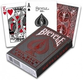 BicyclePokerkaarten-MetalluxRed