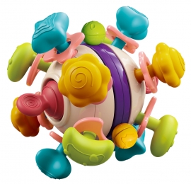 BabyOnoSensoryStarBal6-in-1Bijtspeeltje