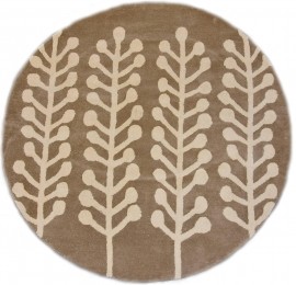 VloerkleedHerbsNieuw-ZeelandsewolrondhandgemaaktBakero