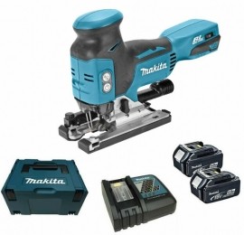 MakitaDJV181RTJ18VLi-IonAccuDecoupeerzaagSet2x50AhAccuInMbox-T-greep-Variabel-Koolborstelloos
