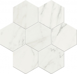 DTGCosmohexagonvloertegel20x24wit