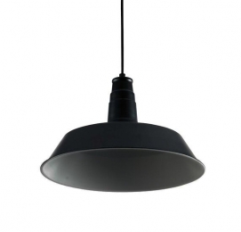 VintageIndustrileHanglampZwart