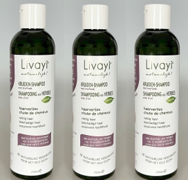 Livayi3x250mlVOORDEELPAKKETKnoflookShampooClassicAntihaaruitval