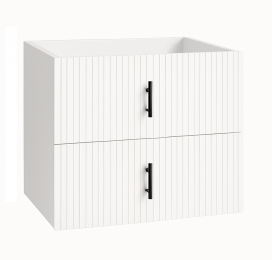 MueblesRayaonderkastribbelfront60cmmet2softcloseladeswitmat