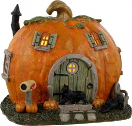 PumpkinCottage13x15x16cmHalloween-Lemax