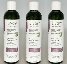 Livayi3x250mlVOORDEELPAKKETKnoflookShampooClassicAntihaaruitval
