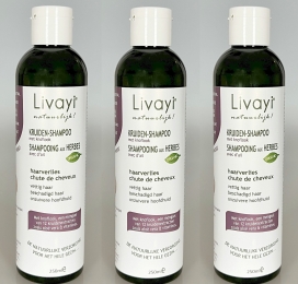 Livayi3x250mlVOORDEELPAKKETKnoflookShampooClassicAntihaaruitval