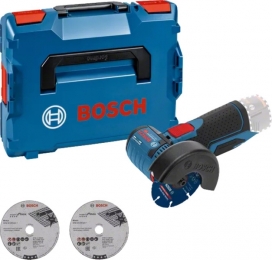 BoschGWS12V-7612VLi-IonAccuHaakseSlijperBodyInL-Boxx-76mm-Koolborstelloos
