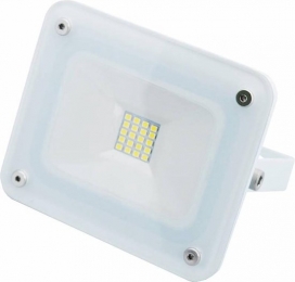 Hfftechledstraler10W-SlimLineFloodlightIP65-Modernebuitenlamp-Wit
