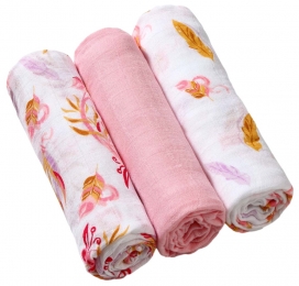 BabyOnoBambooFeathers3StuksHydrofielLuiers