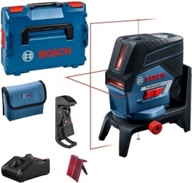 BoschGCL2-50C12VLi-IonAccuKruislijnlaserInEtuiSet1x20AhAccuInL-Boxx-20m