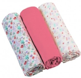 BabyOno3StuksRozeHydrofielLuiers34802