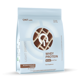 QNTLightDigestWheyProtein-EiwitPoeder-500gram-BelgianChocolate
