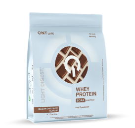 QNTLightDigestWheyProtein-EiwitPoeder-500gram-BelgianChocolate