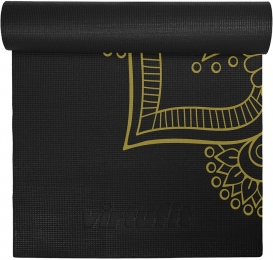 VirtuFitPremiumYogamat-183x61x04cm-OnyxBlackMandala