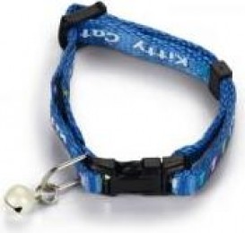 BeezteesKittyCat-Kittenhalsband-Blauw-23x08x02cm