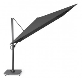 ZweefparasolChallengerT1premium3x3meterFadedBlackzonwering-Platinum
