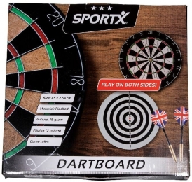 SportX-Dartbordmet6Pijlen
