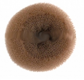 SibelKnotrolMignonRond-Dia9cm-Bruin