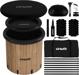 VirtuFitIJsbadXXL-375Liter-WoodLook-Inclusiefaccessoires-Tweedekans