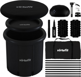 VirtuFitIJsbadXXL-375Liter-Antraciet-Inclusiefaccessoires