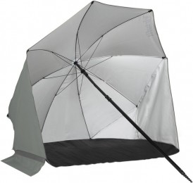 VirtuFitStrandparasol-Windscherm-160cm-Grijs