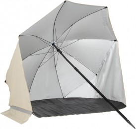 VirtuFitStrandparasol-Windscherm-160cm-Beige