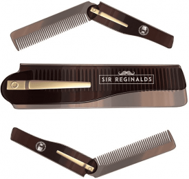 SirReginaldsSirReginalds-CompacteOpvouwbareKamVoorSnorenBaard