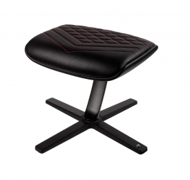 Noblechairsvoetensteunzwartrood