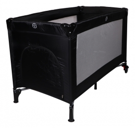 DingDeluxeBlackCampingbedjeinclBodemverhoger