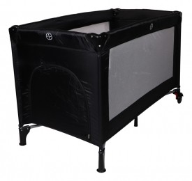 DingDeluxeBlackCampingbedjeinclBodemverhoger