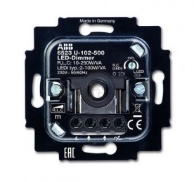 ABBBusch-Jaeger6523U-102-500LEDDimmer230Vfaseaansnijding2W-100W