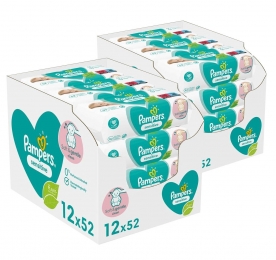 Pampers-Sensitive-Billendoekjes-1248doekjes-24x52