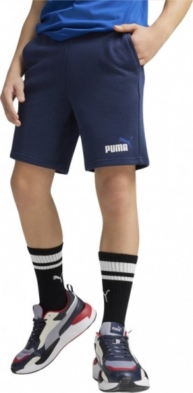 PUMAEssentials2BroekjeKidsDonkerblauwWitBlauw