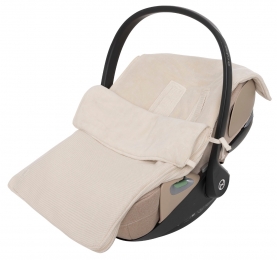 JolleinBasicKnitOatmeal35punts0-9MaandenAutostoelVoetenzak