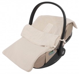 JolleinBasicKnitOatmeal35punts0-9MaandenAutostoelVoetenzak