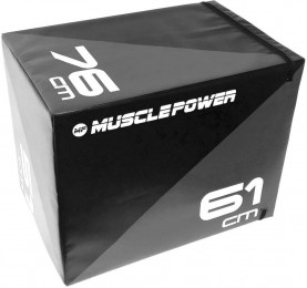 MusclePowerSoftPlyoBox-Zwart