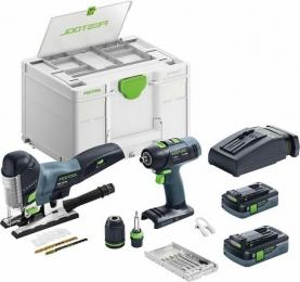 FestoolT183PSC420HPCI-Set18VLi-IonAccuCombiset2x40AhInSystainer-Bluetooth