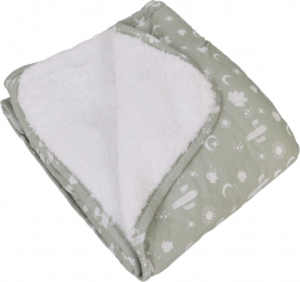 MamaLoesCactusFleece70x90cmBabydeken