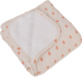 MamaLoesHartjesFleece70x90cmBabydeken