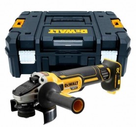 DeWALTDCG405NT18VLi-ionXRAccuHaakseSlijperBodyInTSTAK-125mm-Koolborstelloos