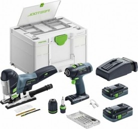 FestoolT183PSC420HPCI-Set18VLi-IonAccuCombiset2x40AhInSystainer-Bluetooth
