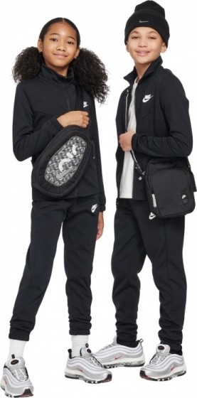 NikeSportswearTrainingspakFull-ZipKidsZwartWit