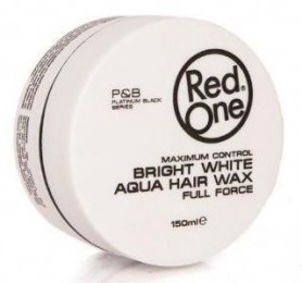 RedOneRedOneHaarwax-AquaHairWaxBrightWhite150ml