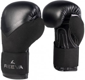 ReevaBokshandschoenen-Leer-Zwart-10oz