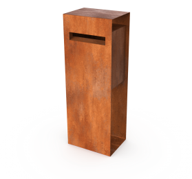 BrievenbusVermaCortenstaalCortenstaalGeroba-Geroba