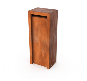 BrievenbusLitruCortenstaalCortenstaalGeroba-Geroba